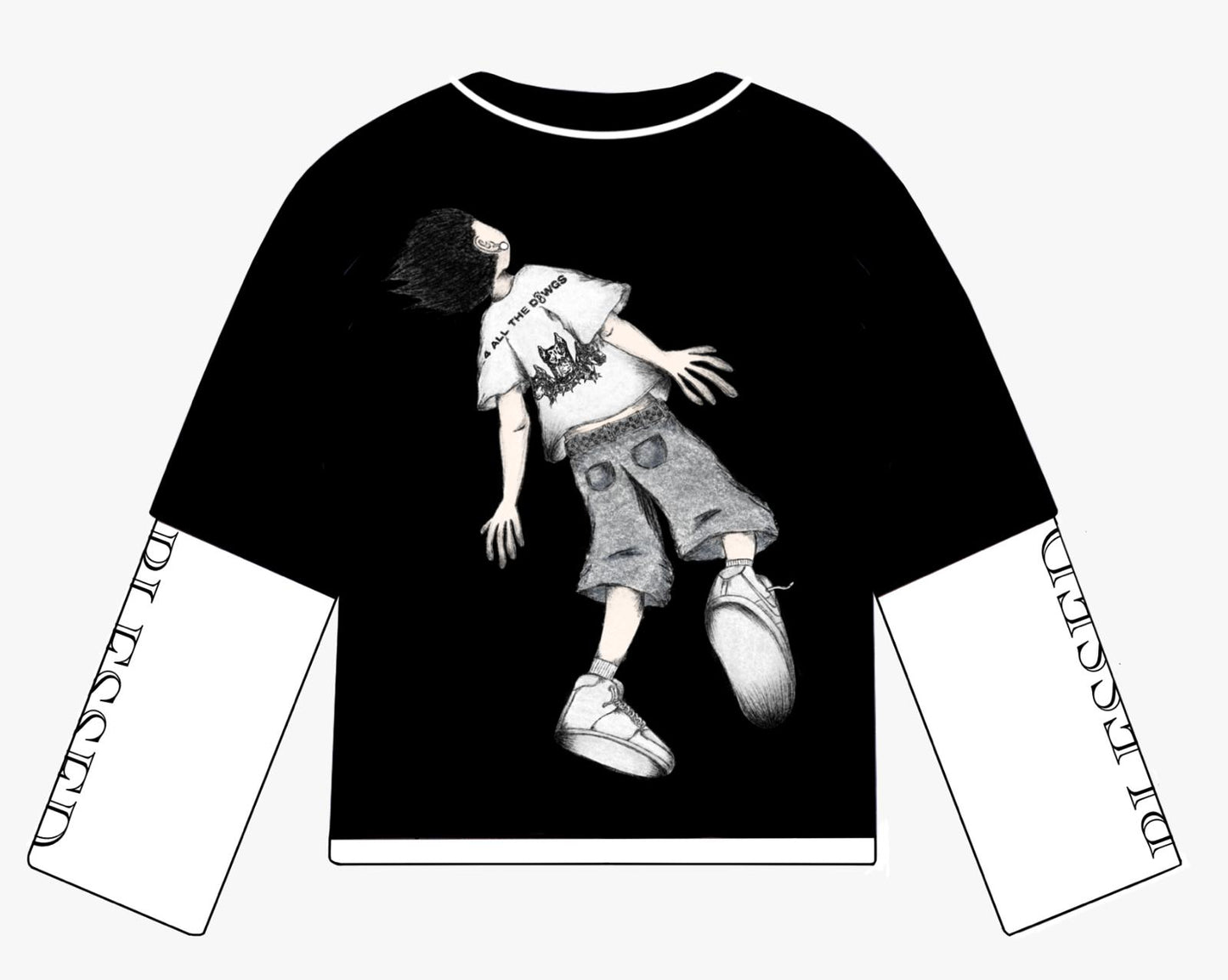 "FOCUS. GRIND. SHINE. " LONGSLEEVE