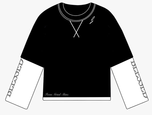 "FOCUS. GRIND. SHINE. " LONGSLEEVE